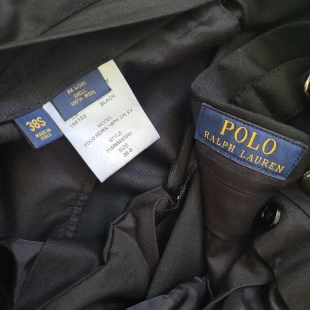 Polo Ralph Lauren Women's 100%Wool Black dress Pants ,SZ 38-S - Picture 4 of 11